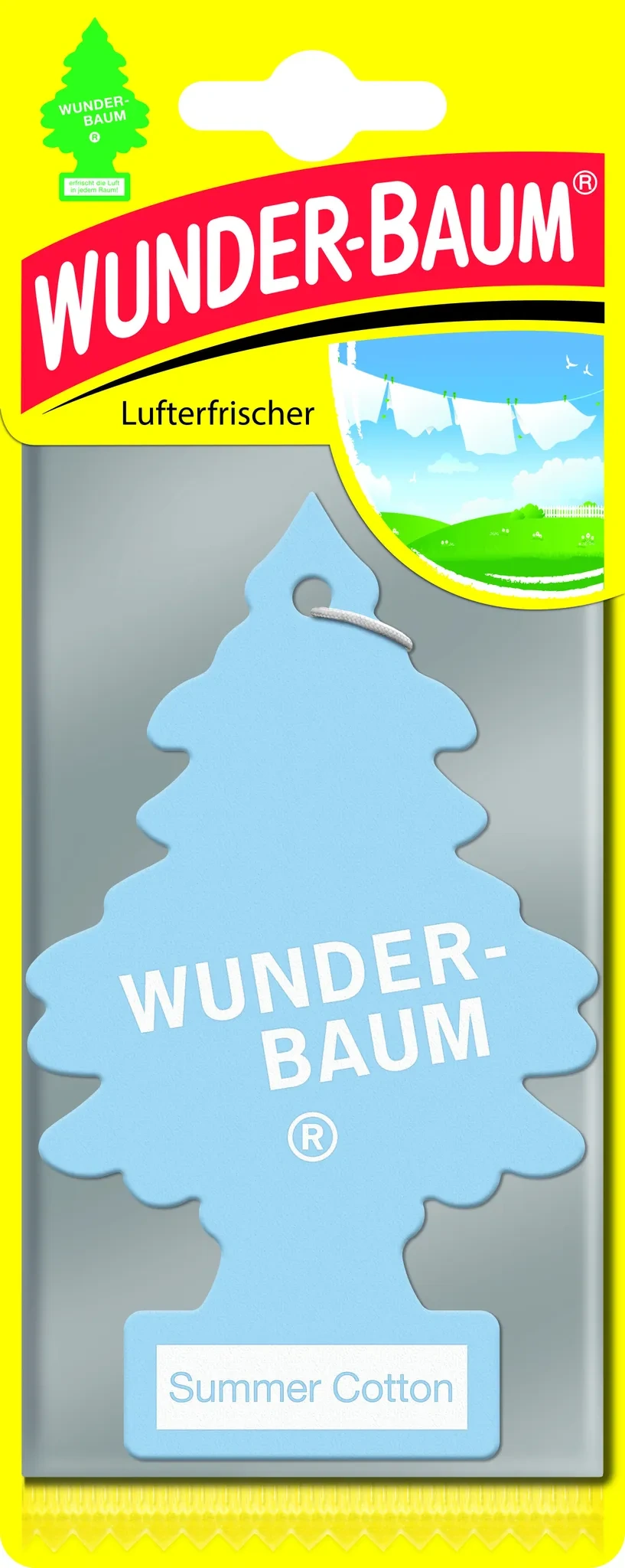 Wunder-Baum „Summer Baumwolle“ – Lufterfrischer Duftbaum